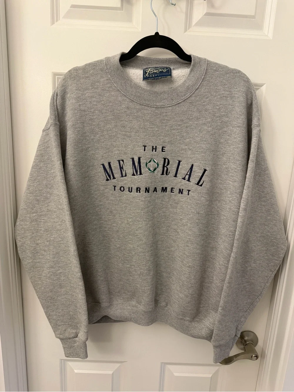The Memorial Tournament Grey Crewneck Sweatshirt - Picture 1 of 3